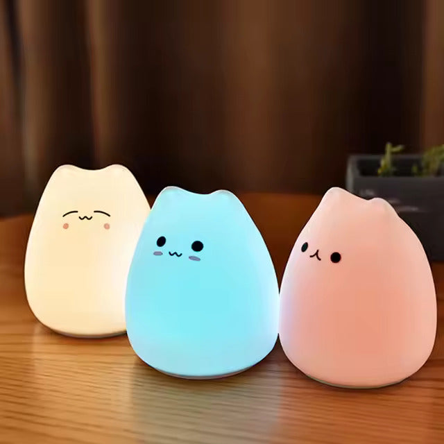 Cute Glow-Kitty